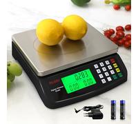 Báscula de cocina profesional 30kg digital de acero inoxidable báscula electrónica de cocina PCS contando escalas ' con LCD balanzas de alimentos para alimentos multifuncional