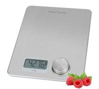 Báscula de cocina ProfiCook PC-KW 1263 acero inoxidable sin pilas LED