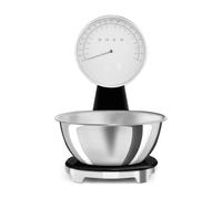 SMEG KSF01BLWW, Báscula de cocina analógica y digital, Black
