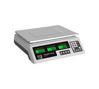 Steinberg Balanza De Control Báscula SBS-PW-402CS (Rango De Pesaje: 5 g - 40 kg, Precisión De 2 g, 7 Memorias, 33,9 x 23,3 x 0,6 cm)
