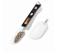 Báscula De Cuchara Digital 0,05G-500G con Función De Tara, Báscula Electrónica Desmontable para Cocina, Medición Precisa En Múltiples Unidades, Pantalla Lcd, Fácil Limpieza (Negro)