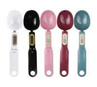 Báscula De Cuchara Medidora: Herramienta Electrónica De Precisión De 500 G | Dispositivo De Cocina Digital De 0,1 G | Cuchara De Pesaje Compacta Para Cocinar Y Hornear, Instrumento De Control Preciso D