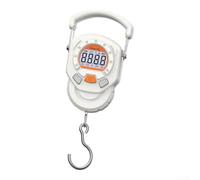 Báscula de Equipaje 60kg ABS Gancho Báscula de Equipaje 60kg | Capacidad 60kg, para compacto, para carga USB, pantalla retroiluminada, gancho grueso