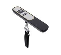 Báscula de equipaje digital - Equipaje de pesaje de equipaje de 50 kg con gancho y pantalla LCD, báscula de peso de equipaje para viajes al aire libre, camping, senderismo, , avión cúpulas