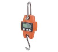 Báscula de grúa 0,15 hasta 400 kg, digital, báscula colgante lbs/kg/N, 0,05 kg, precisión salvaje, báscula industrial, pantalla LCD, báscula colgante, mini báscula portátil con cinta métrica integrada