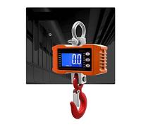 Báscula de grúa, Báscula colgante Digital de 500Kg/1000Kg, báscula de grúa, báscula de grúa de servicio pesado portátil, báscula de gancho Industrial con retroiluminación LCD, cambio de unidad,Gran f
