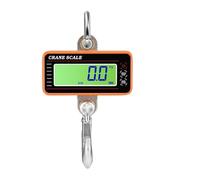 Báscula de grúa de alta resistencia, báscula colgante digital de 1500/1000/500 kg, pesaje de aleación con gancho industrial LCD(500kg Blue)