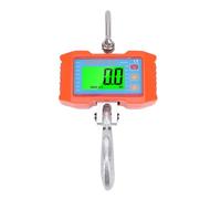 Báscula de grúa digital 2000 KG/4400 lb LED preciso con retroiluminación LED Unidad remota Interruptor Retención de datos Restablecimiento de tara Datos fáciles de leer