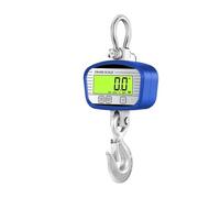 Báscula de grúa digital de 2 toneladas y 0,1 kg con gancho(Blue)