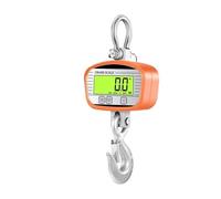 Báscula de grúa digital de 2 toneladas y 0,1 kg con gancho(Orange)