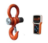 Báscula de grúa Digital electrónica inalámbrica 5000KG báscula colgante Industrial resistente con medidor mano 5T,De múltiples fines