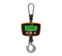 Báscula de grúa Digital LCD, báscula colgante con gancho de peso resistente, herramienta de pesaje, báscula electrónica Industrial de 300kg/500kg opcional(500kg 100g)