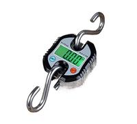 Báscula de grúa industrial portátil Báscula de gancho colgante digital de servicio pesado Balanza de peso de bucle LCD Acero inoxidable