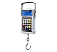 Báscula de Mano,Digital Portátil Multifuncional | Báscula Para Pesar Peces Con Cinta Métrica,para Equipaje, Granja, Mercado, Viaje, Compras, Exterior, Caza y dores