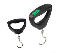 Báscula de pescado portátil de 50 kg, dispositivo de pesaje digital para colgar con retroiluminación, báscula de viaje ligera para acampar en el Reino Unido
