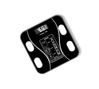 Báscula de peso digital ABS compatible con Bluetooth 5.0 18 idiomas, recargable, carga USB, asistente de voz, báscula de pesaje