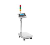 Báscula de plataforma - 30 kg / 0,001 kg - 30 x 40 cm - luz de advertencia - kg / lb - LCD | Steinberg Systems