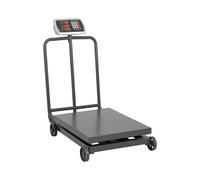 Steinberg Systems Báscula De Plataforma Con Ruedas Balanza SBS-PF-600/100W (Pantalla LED, Precisión 100 g, Capacidad de carga hasta 600 kg)