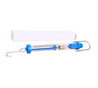 Báscula de resorte multiusos con capacidad 1N 2.5N 5N 10N 20N 30N para experimentos de laboratorio Educación física Medición de peso Herramienta de medición de báscula de resorte
