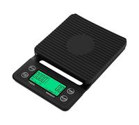 Báscula Digital, 5kg LCD Portable Coffee Scale with Timer Electronic Drip High Precision Measuring
