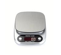 Báscula digital, Báscula de cocina for alimentos con pantalla LCD de acero inoxidable, 1 Uds., 5/10KG, libra Digital for perder peso, hornear, preparar comidas(5KG)