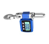 Báscula digital colgante de 500 kg para uso comercial industrial con pantalla LCD, báscula para equipaje