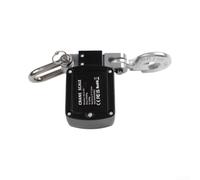 Báscula digital colgante LCD resistente de 500 kg (negro)