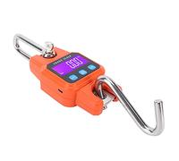 Báscula Digital Colgante Recargable WH-C06 con Gancho Extraíble Pantalla de Luz Nocturna y Función de Memoria Ideal para Uso en Hogar Cocina o Trabajo Color Naranja