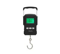 Báscula digital con cinta métrica de 75 kg/10 g, báscula portátil retroiluminación for colgar anzuelos pesca regla 1 m para Garage Farm