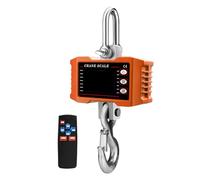 Báscula digital con control remoto de pantalla LED y alta precisión para obras de construcción, peso máximo de 2000 kg, escala electrónica con pantalla brillante