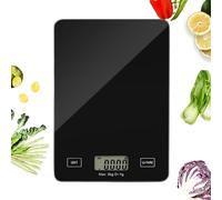 Báscula Digital De Alimentos - Utensilio De Medición Para Cocina | Báscula De Peso Con Pantalla LCD Y Graduación De 1 G - Para Hornear, Cocinar, Preparar Comidas Y Elaborar Recetas