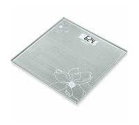 Beurer gs 10 - báscula de baño de vidrio, báscula extra plana de 1.