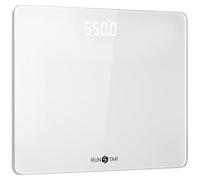 Bascula Digital de baño de 550 lb para peso corporal con plataforma ultra ancha y pantalla LCD grande, báscula precisa de alta precisión con capacidad extraalta.