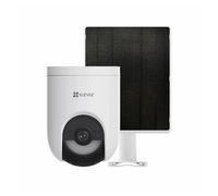 EZVIZ HB8 Lite 2K+ Kit Cámara de Seguridad Exterior Rotativa 340º a Batería QHD + Panel Solar