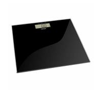 Haeger Báscula de baño Dark BS-DIG.010A – Electrónica, vidrio templado, hasta 180 kg – Negra