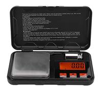 Báscula digital de bolsillo, mini báscula de joyería, báscula digital de bolsillo de 0,01 g de precisión, báscula de alimentos pequeña, pesa alimentos pequeños, joyería, onzas de