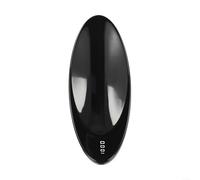 Báscula digital de cocina para té y café, precisión de 0,1 g, capacidad de 200 g, báscula electrónica con carga USB, apagado automático, compacta para viajes y hogar, negro (negro)