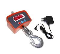 Báscula digital de grúa de 1000 kg, dinamómetro profesional de alta precisión con gancho de acero inoxidable
