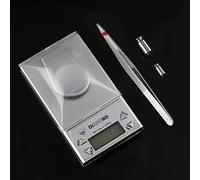 Báscula digital de joyería de 10 g/0,001 g, báscula colgante para granjas
