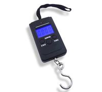 Báscula digital de mano, mini báscula cuadrada, báscula de equipaje con gancho
