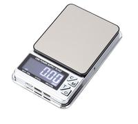 Báscula digital de miligramos, 500 g 0,01 g 7 unidades Báscula de joyería de bolsillo con carga USB Balanza electrónica multifuncional Escala digital para alimentos en polvo
