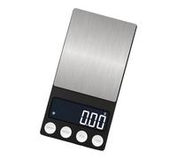 Báscula digital multiusos para joyería, medición de alimentos, 0,01 g, precisión de pesaje con bolsillo extraíble para cocina y joyería