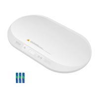 Báscula digital para bebés VEVOR, báscula para bebés con cinta métrica, báscula multifunción para niños pequeños para controlar el peso y la altura, con función de retención y tara, 5 unidades para be