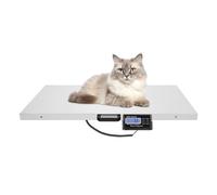 Báscula digital para mascotas, báscula de bebé con 3 unidades de peso | Báscula grande para perros XL hasta 300 kg, plataforma de báscula con alfombrilla impermeable y antideslizante para gatos y
