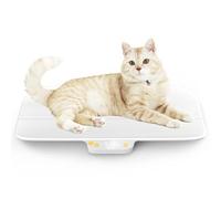 Báscula digital para mascotas, báscula para bebés, precisión ±0,08 oz, máx. 30 kg/66 lb, retención automática, diseño integrado sin desmontar, adecuada para gatos, razas de perros pequeños