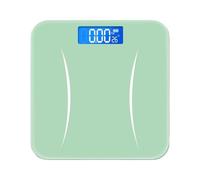 Báscula digital para medir el peso corporal báscula de cuerpo digital con carga USB báscula corporal báscula de baño (Grün)