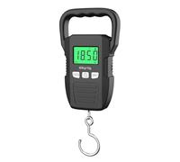 Báscula digital portátil de 60 kg y 10 g, electrónica, for colgar equipaje, con batería y carga USB, for pesca.(Battery Mode)