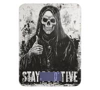 Báscula digital portátil de calavera de Dios de la Muerte, 11 libras/0 18 onzas, 5 kg/5 g (Escenario), báscula digital de peso en gramos con 4 unidades para expreso, expreso, báscula para personas