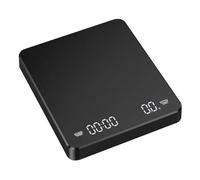 Báscula digital recargable con temporizador, 3 kg/0,1 g, mini báscula electrónica de cocina, medidas en g/oz/ml