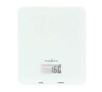 Nedis, Báscula de cocina SmartLife Bluetooth con pantalla retroiluminada 5kg